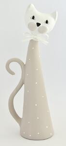 Kočka velká - cappuccino Keramika Andreas