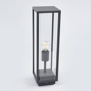 Lucande - Annalea Venkovní Zahradní Lampa H50 Dark Grey/Clear - Lampemesteren