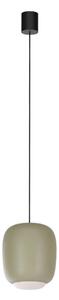 Redo Závěsné LED svítidlo DUBBO, 12W, ø 23 cm, CCT 2700-3000K Barva: Tmavá kaki