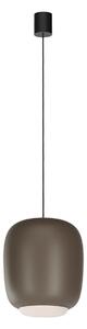 Redo Závěsné LED svítidlo DUBBO, 21W, ø 31,7 cm, CCT 2700-3000K Barva: Tmavá čokoládová