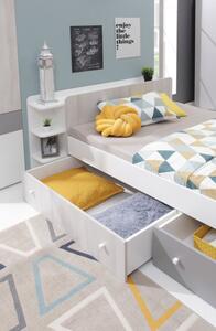 Meblar postel 120 x 200 cm Cormo 13 s úložnými zásuvkami