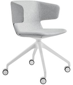 LD Seating ® Šedá konferenční židle FLEXI P-F95