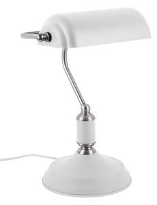 Present time Bílá kovová stolní lampa Gidel