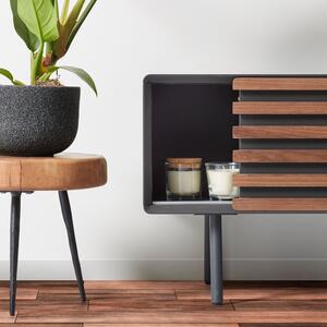 Dřevěný odkládací stolek Kave Home Eider 33 cm