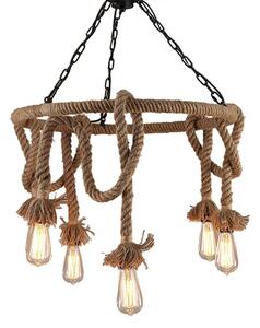 TooLight Stropní svítidlo Cord E27 hnědé