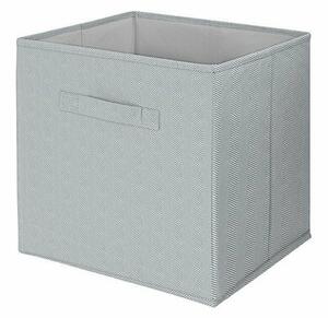 Compactor Skládací úložný box do police Boston 31 x 31 x 31 cm, šedá