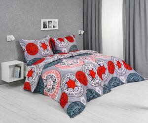 POVLEČENÍ MIKROTOP 140x200/70x90cm - ORIENT GREY