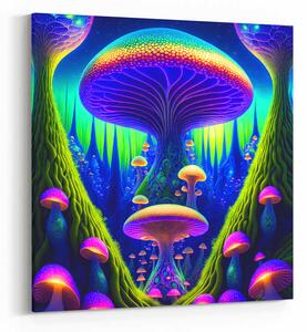 Obraz magický barevný svět hub