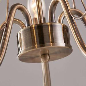 Lindby - Marnia 5 Lustr Brass - Lampemesteren