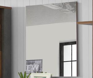 Nástěnné zrcadlo Cliff 60x80 cm, vintage optika dřeva