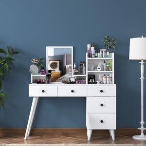 Kalune Design Toaletní stolek Margot 01 bílý