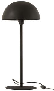 Černá kovová stolní lampa J-line Mushro