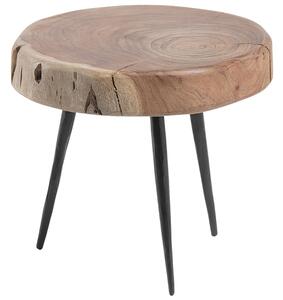 Dřevěný odkládací stolek Kave Home Eider 33 cm