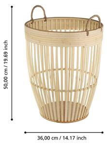Eglo 426512 - Dekorační koš NARAHA 50x36 cm bambus