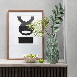Set dvou černobílých abstraktních obrazů J-line Buto 73 x 53 cm