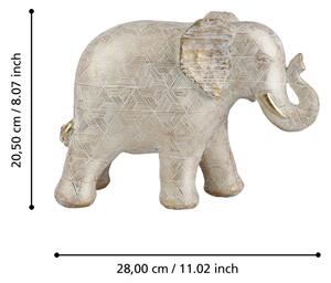 Eglo 427243 - Dekorace ISHIKARI 20,5x28 cm slon/pryskyřice