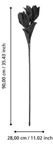 Eglo 428122 - Umělá květina MOLAVE 90 cm černá