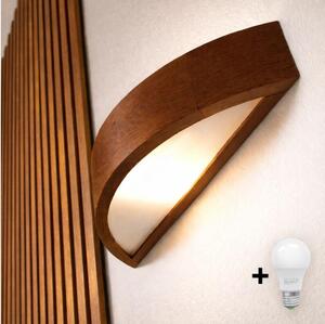 Brilagi - LED Nástěnné svítidlo CARVALHO 1xE27/15W/230V dub třešeň