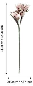 Eglo 428114 - Umělá květina MOLAVE 83 cm růžová