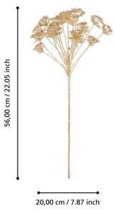 Eglo 428357 - Umělá květina MIADOL 56 cm zlatá