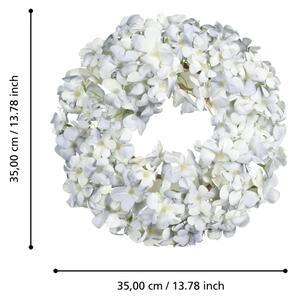 Eglo 428206 - Umělý květinový věnec SOLVANG pr. 35 cm modrá