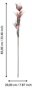 Eglo 428118 - Umělá květina MOLAVE 85 cm červená