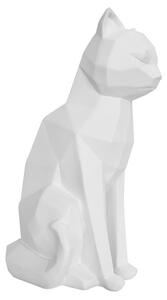 Time for home Bílá dekorativní soška Origami Cat