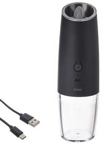 Mlýnek na koření elektrický s LED osvětlením 20 cm ORION 130234