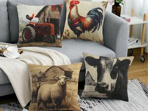 XPOSE® Set povlaků na polštář STATEK (digitální tisk) 43x43 cm - set 4ks