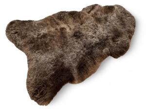 Islandská ovčí kůže, hnědá kaštan, barvená, střižený chlup, velikost II Střižený chlup 5 cm II - 100-110 cm