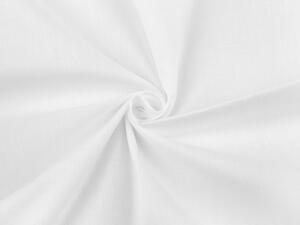 Bavlněná látka / plátno s příměsí polyesteru šíře 300 cm METRÁŽ - bílá