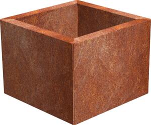 Cube Zahradní květináč 40 x 40 x 30 cm, corten CORGARDEN 1002