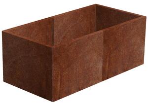 Alto Vyvýšený záhon 69 x 136 x 52 cm, corten CORGARDEN 1010