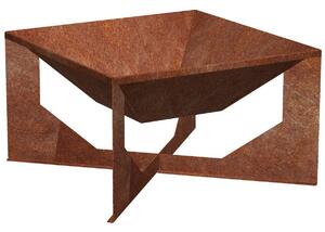 Vento Zahradní ohniště 50 x 50 x 30 cm, corten CORGARDEN 1014