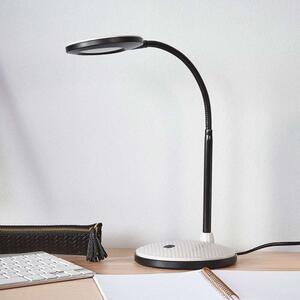 Lindby - Ivan LED Stolní Lampa Black/Light GreyLindby - Lampemesteren