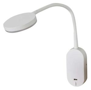 Lindby - Milow LED Nástěnné Svítidlo USB WhiteLindby - Lampemesteren