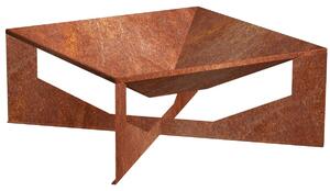 Vento Zahradní ohniště 70 x 70 x 30 cm, corten CORGARDEN 1015