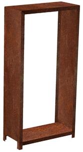 Stora Zahradní dřevník 180 x 90 x 40 cm, corten CORGARDEN 1034