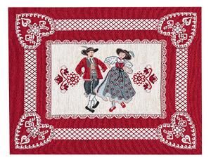 Gobelínový běhoun na stůl Chenille IT119 Barva Vícebarevná Rozměry 50x40 cm