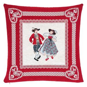 Gobelínový povlak na polštář Chenille IT119 Barva Vícebarevná Rozměry 42x42 cm