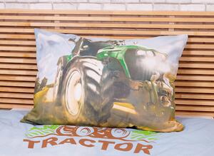 3D bavlněné povlečení 140x200+70x90 Traktor