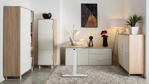 Deska psacího stolu 135x70 cm Home Office, dub sonoma