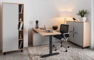 Deska psacího stolu 135x70 cm Home Office, dub sonoma