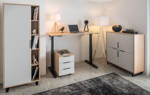Deska psacího stolu 135x70 cm Home Office, dub sonoma