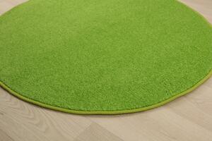 Vopi koberce Kusový koberec Eton zelený 41 kruh - 200x200 (průměr) kruh cm
