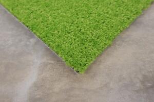 Vopi koberce AKCE: 100x50 cm Metrážový koberec Eton zelený 41 - neúčtujeme odřezky z role! - Bez obšití cm