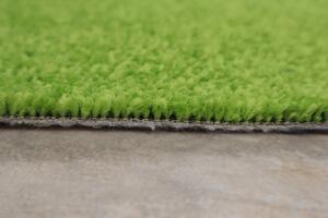 Vopi koberce AKCE: 100x50 cm Metrážový koberec Eton zelený 41 - neúčtujeme odřezky z role! - Bez obšití cm