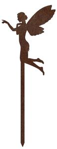 Zahradní dekorace víla 59 x 22 cm, corten CORGARDEN 1071