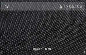 Tmavě šedá látková rohová pohovka MESONICA Toro, levá 260 cm