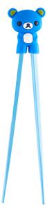 Tokyo Design Dětské hůlky 1 pár - Motiv Modrý medvěd 22 cm
